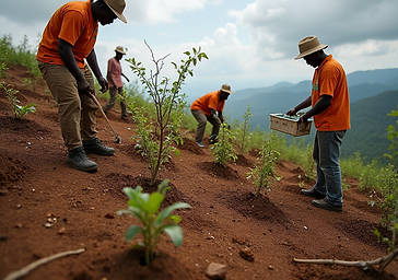 PROJET 3: Reboisement participatif des collines de Bujumbura